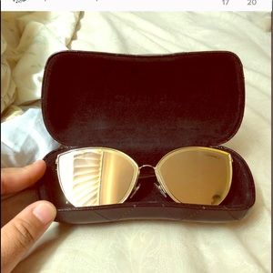 Authentic Channel Cat Eyed Sunglasses
